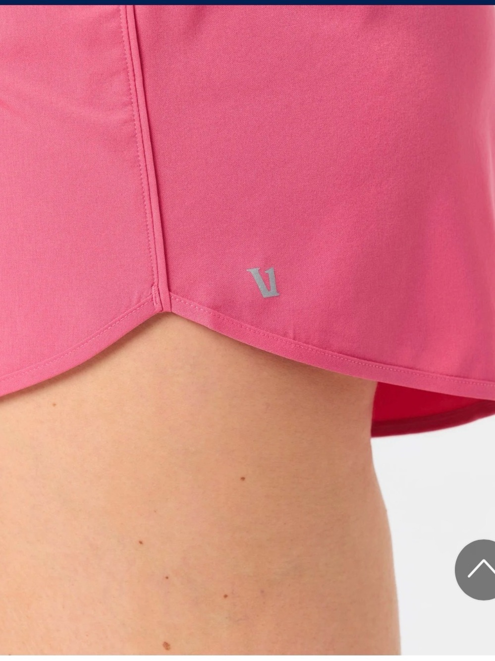 Vuori Clementine 2.0 4" Short Sunset Pink size XS NWT - Picture 5 of 13